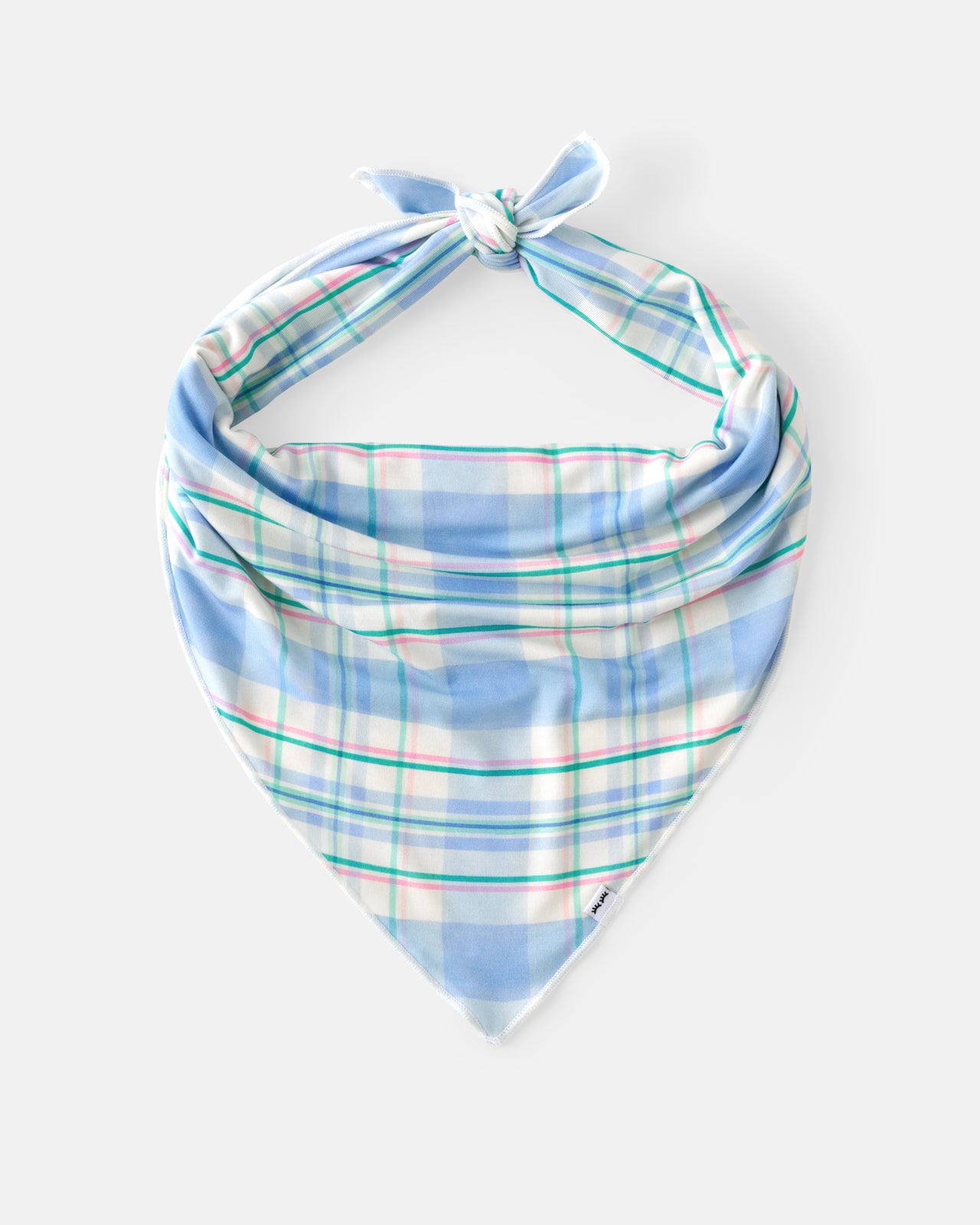 Springtime Plaid Pet Bandana - Image 4