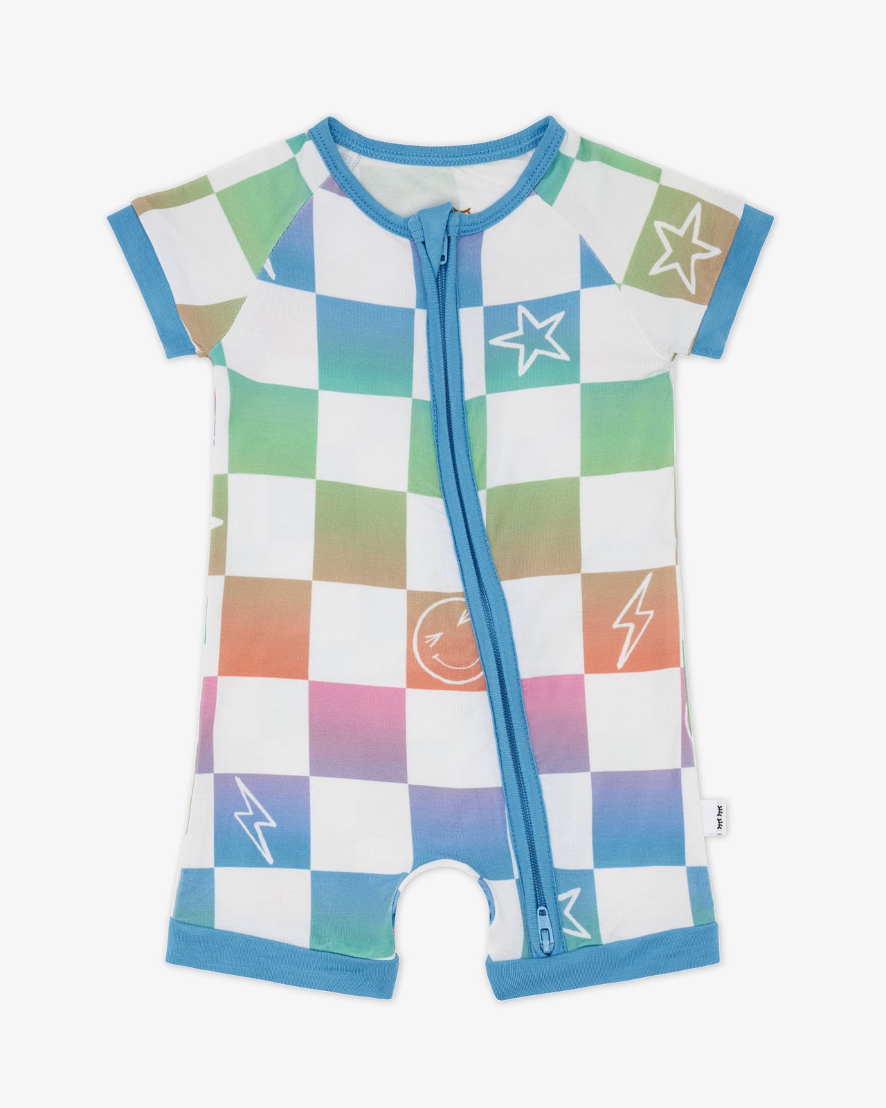 Ombre Cheery Checks Shorty Zippy - Image 4