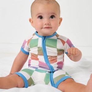 Ombre Cheery Checks Shorty Zippy