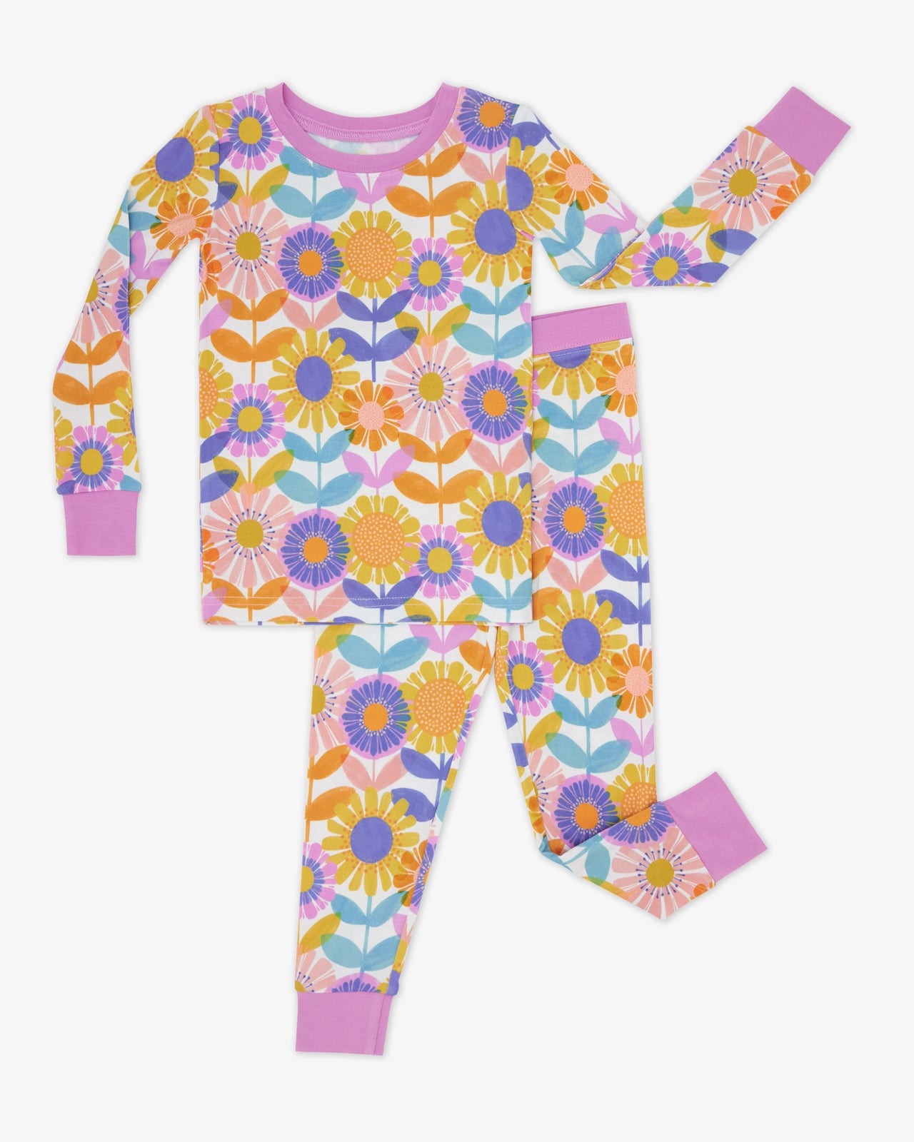 Petal Power Two-Piece Pajama Set - Image 6