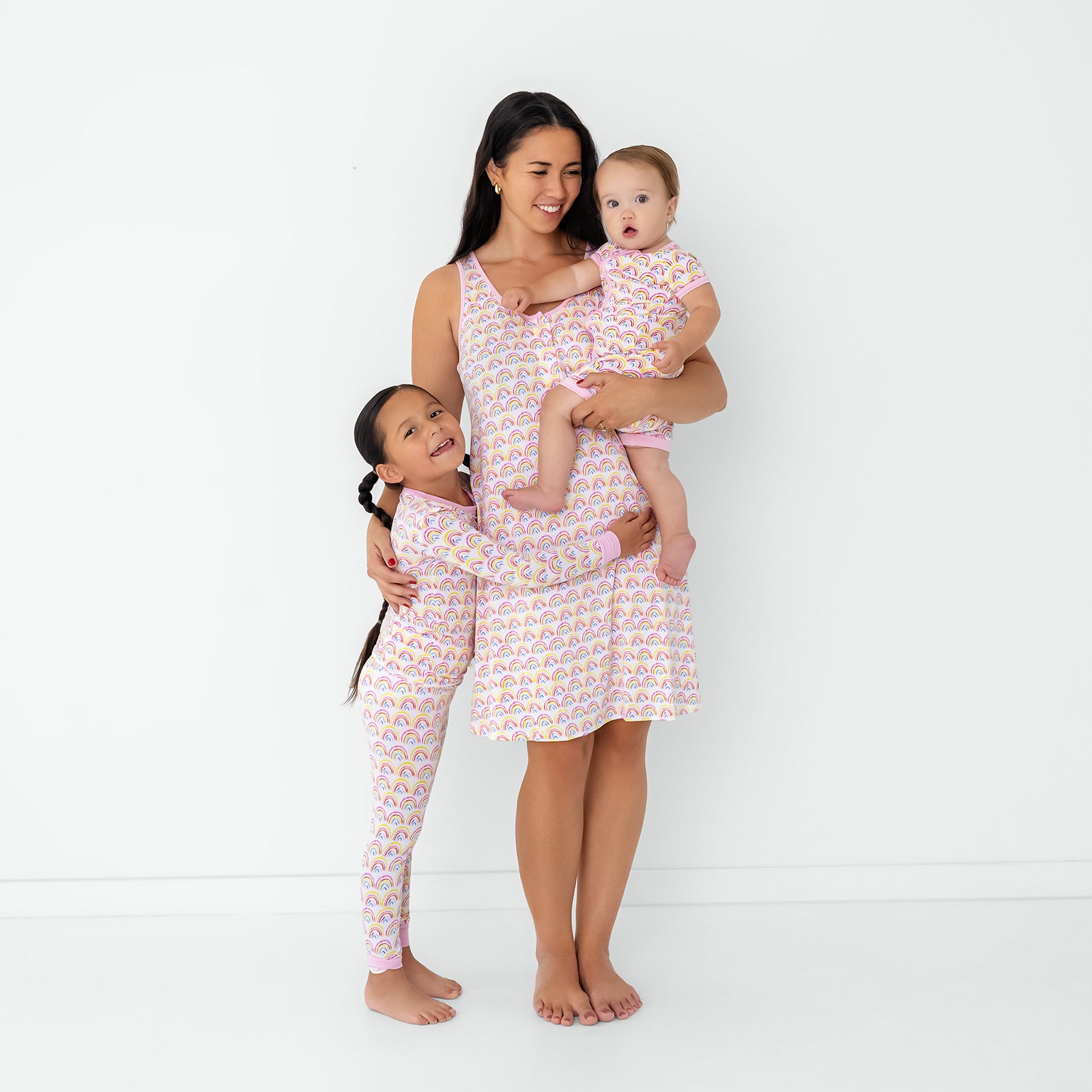 Pastel Rainbows Women's Tank Nightgown - Image 4