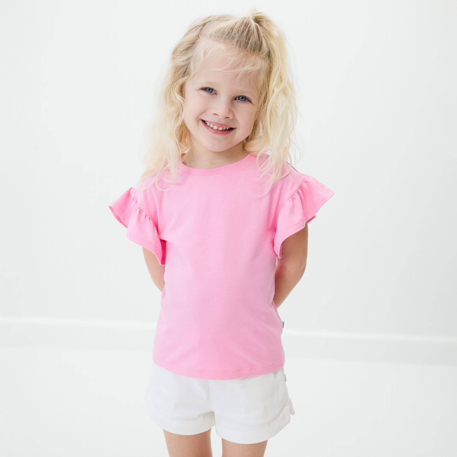 Peppy Pink Flutter Tee - Image 2