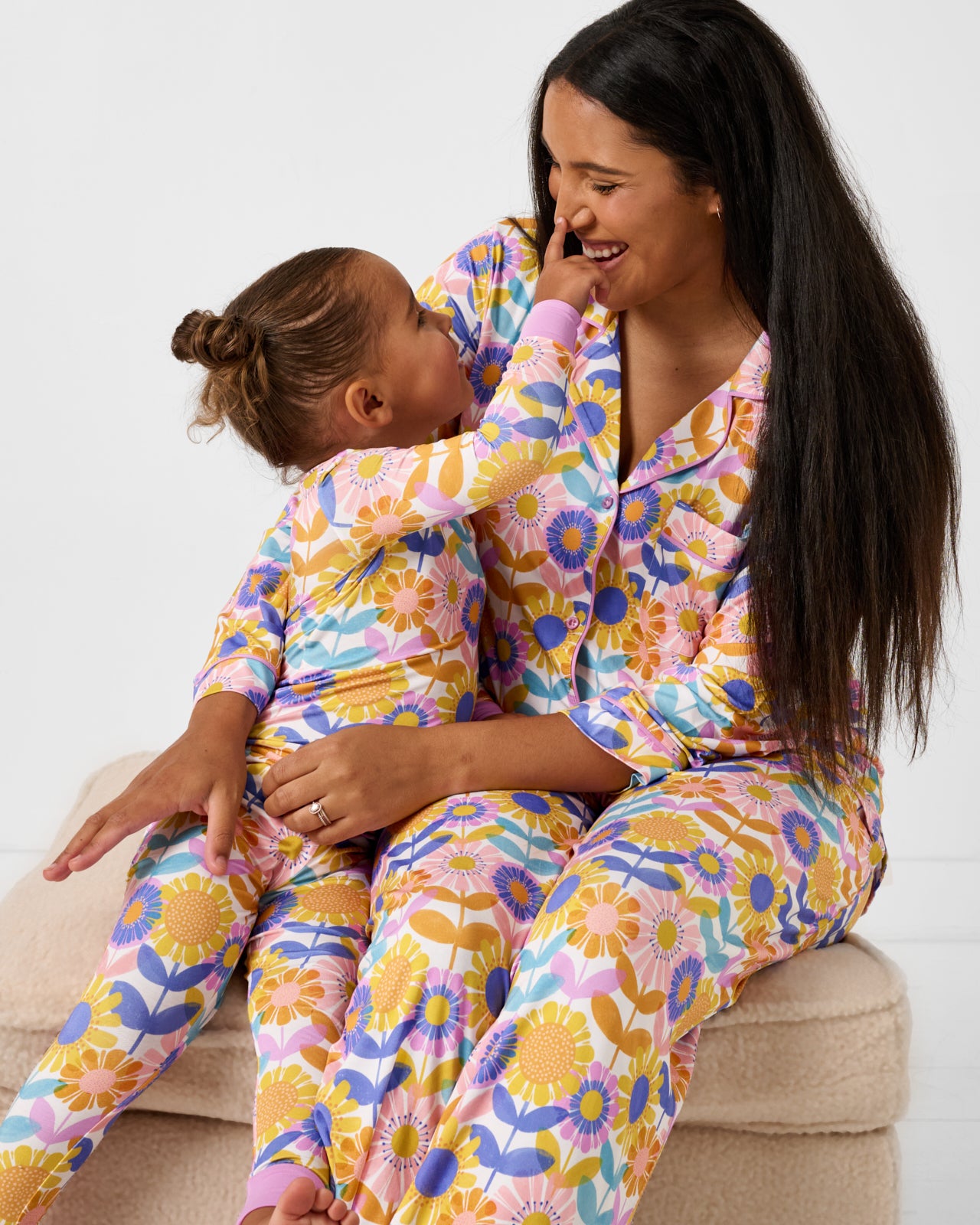 Petal Power Women's Long Sleeve Pajama Set - Image 2