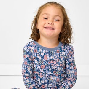 Petite Petals Two-Piece Pajama Set