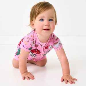 Pink Farm Fam Shorty Zippy