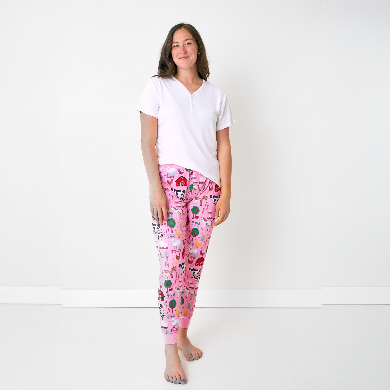 Pink Farm Fam Women's Pajama Pants - Image 2