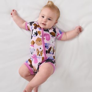 Pink Puppy Parade Shorty Zippy