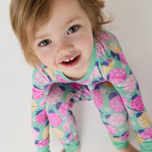 Ladybug Meadow Two-Piece Pajama Set