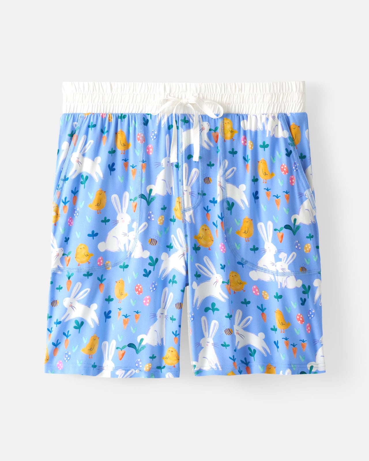 Bunny Patch Men's Pajama Shorts - Image 5