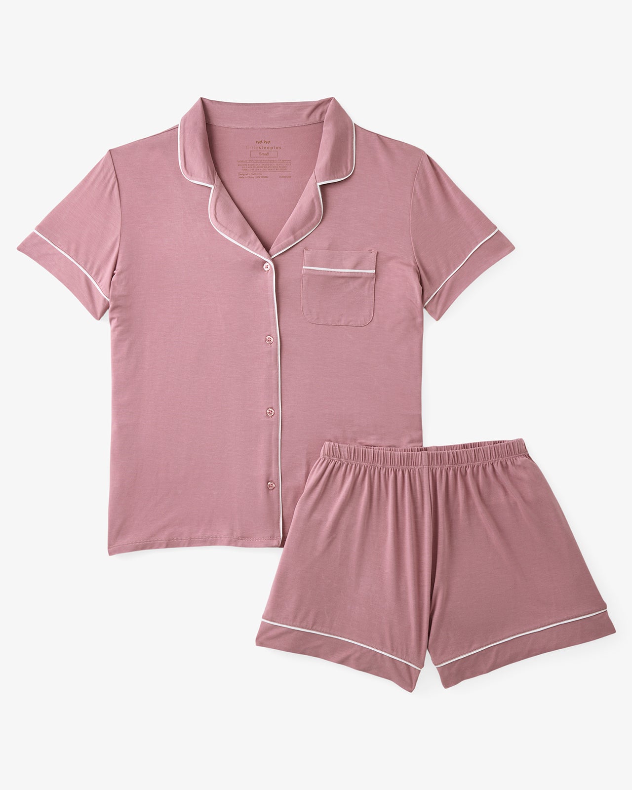 Rosewood Women's Short Sleeve & Shorts Pajama Set - Image 7