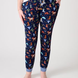 Blue Rancher Roundup Women's Pajama Pants