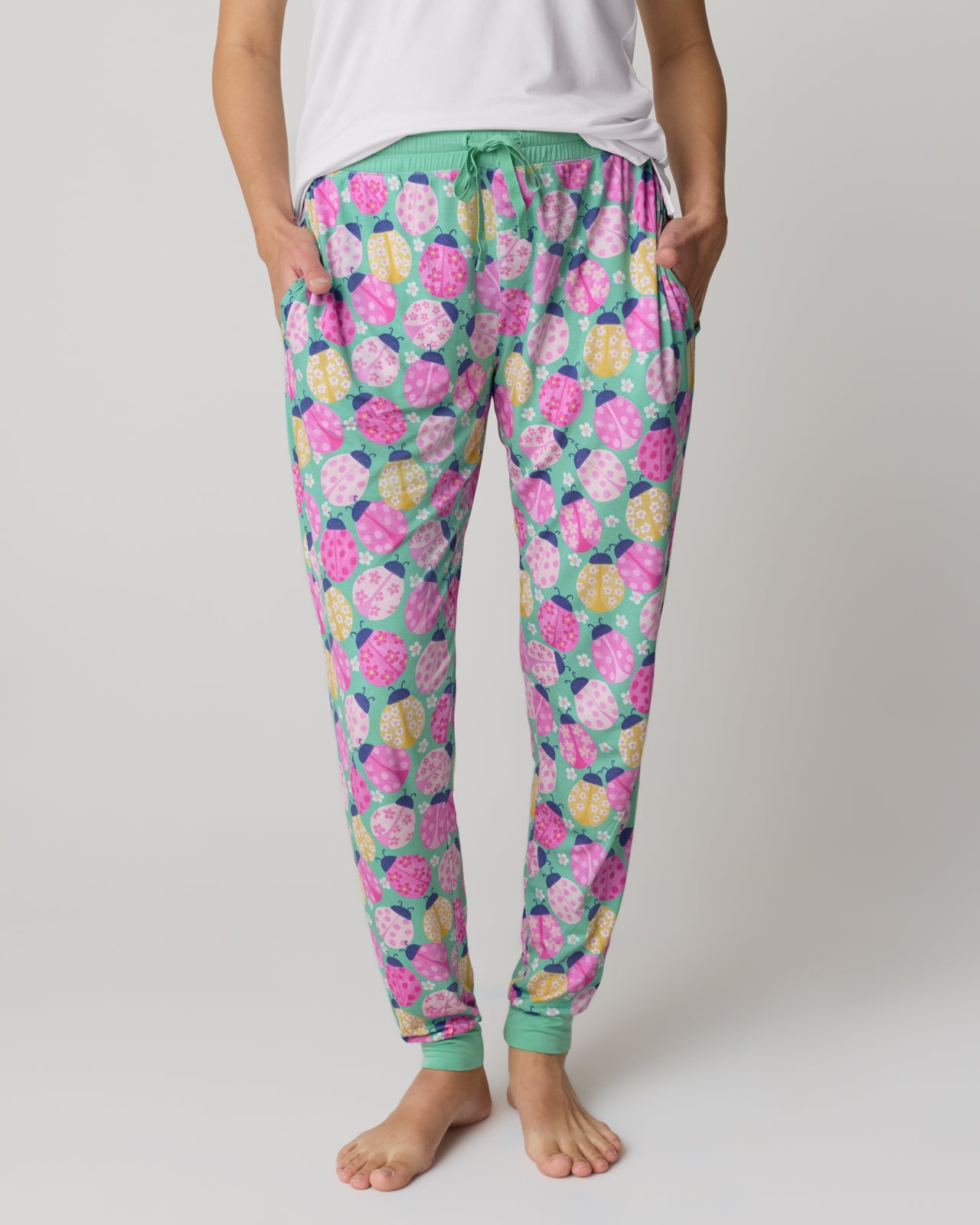 Ladybug Meadow Women's Pajama Pants