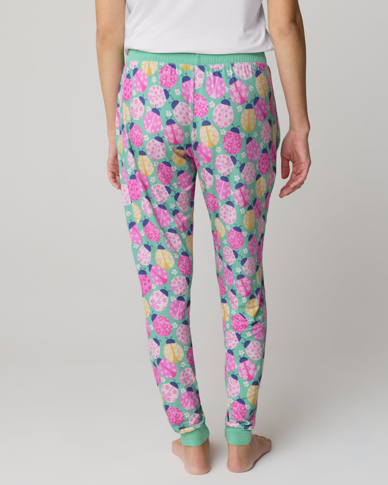 Ladybug Meadow Women's Pajama Pants - Image 3
