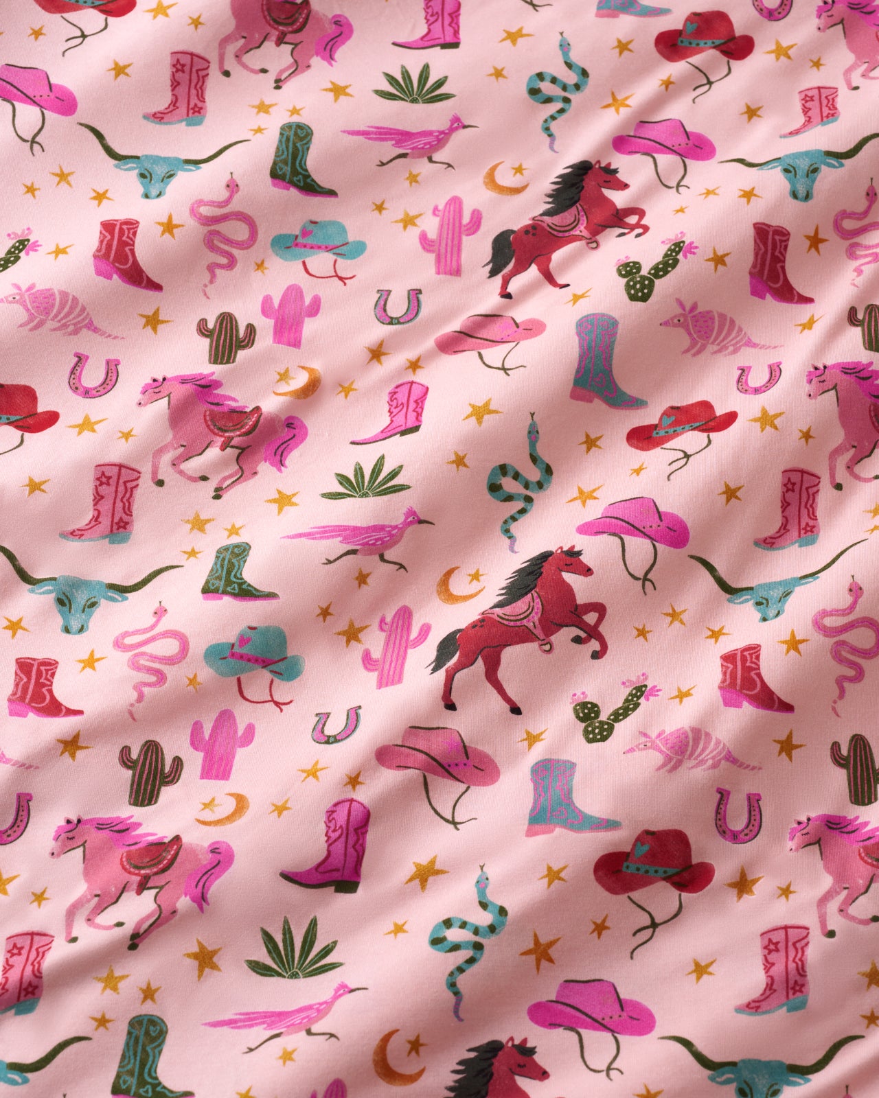 Pink Rancher Roundup Twin Sheet Set - Image 2