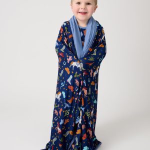 Blue Rancher Roundup Large Cloud Blanket?