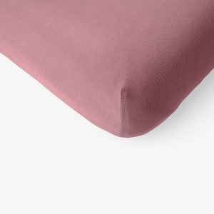 Rosewood Fitted Mini Crib Sheet
