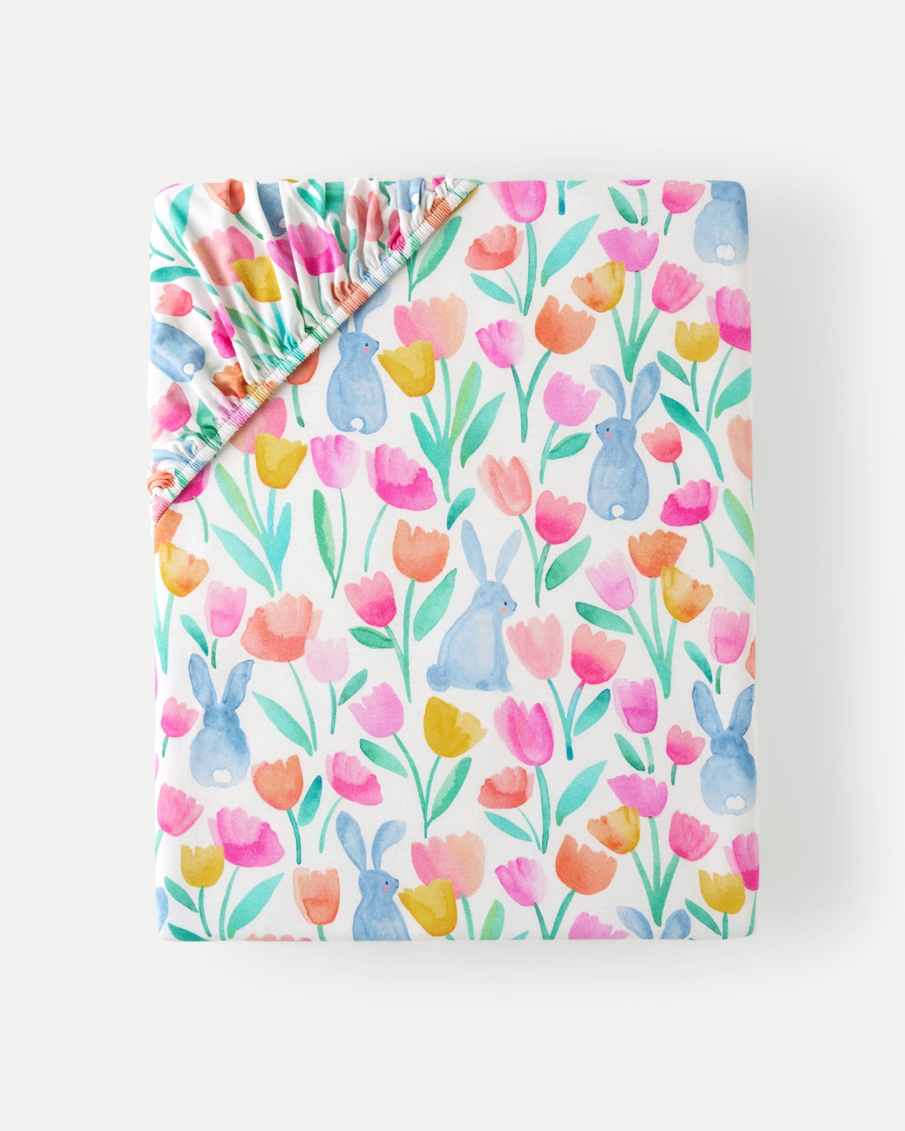 Garden Hop Fitted Crib Sheet - Image 5