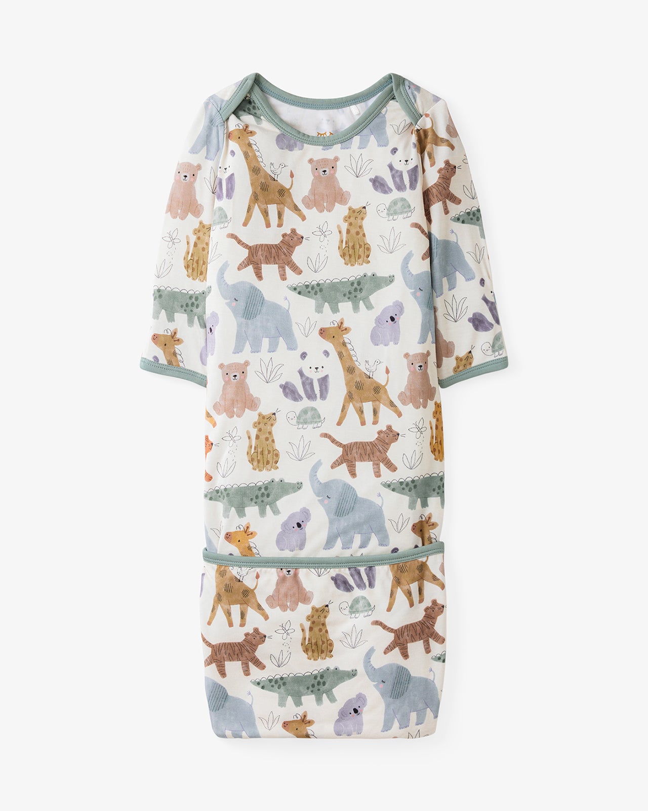 Sweet Safari Infant Gown - Image 5
