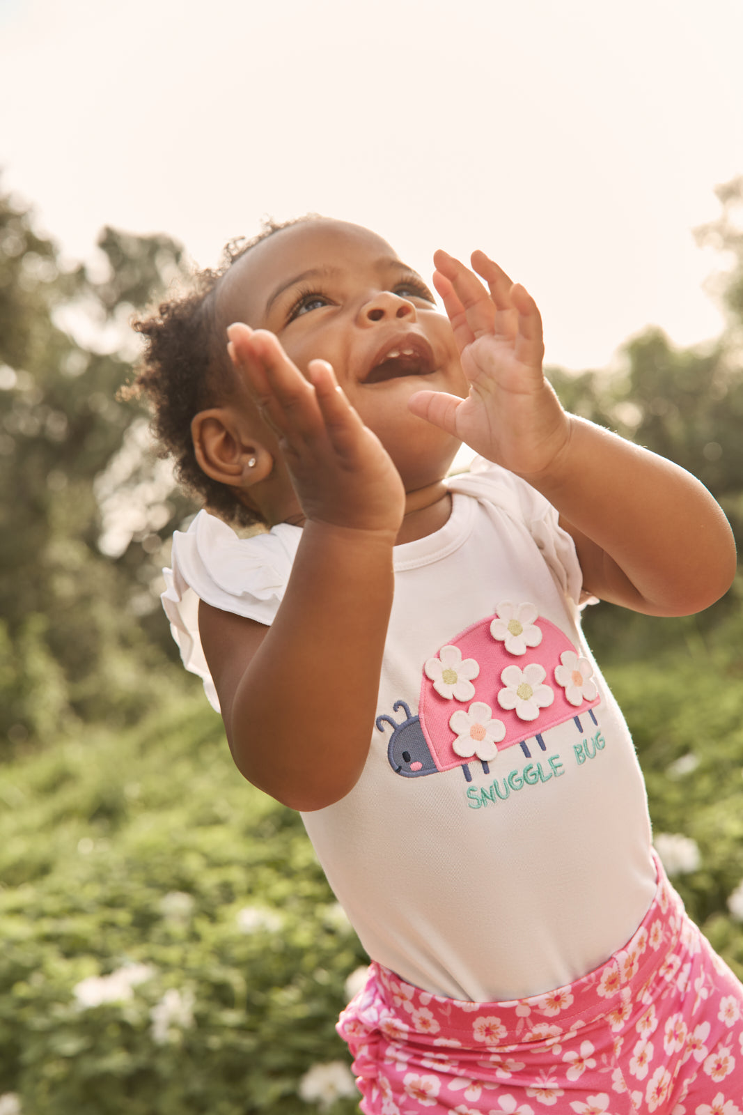Snuggle Bug Flutter Bodysuit - Image 2