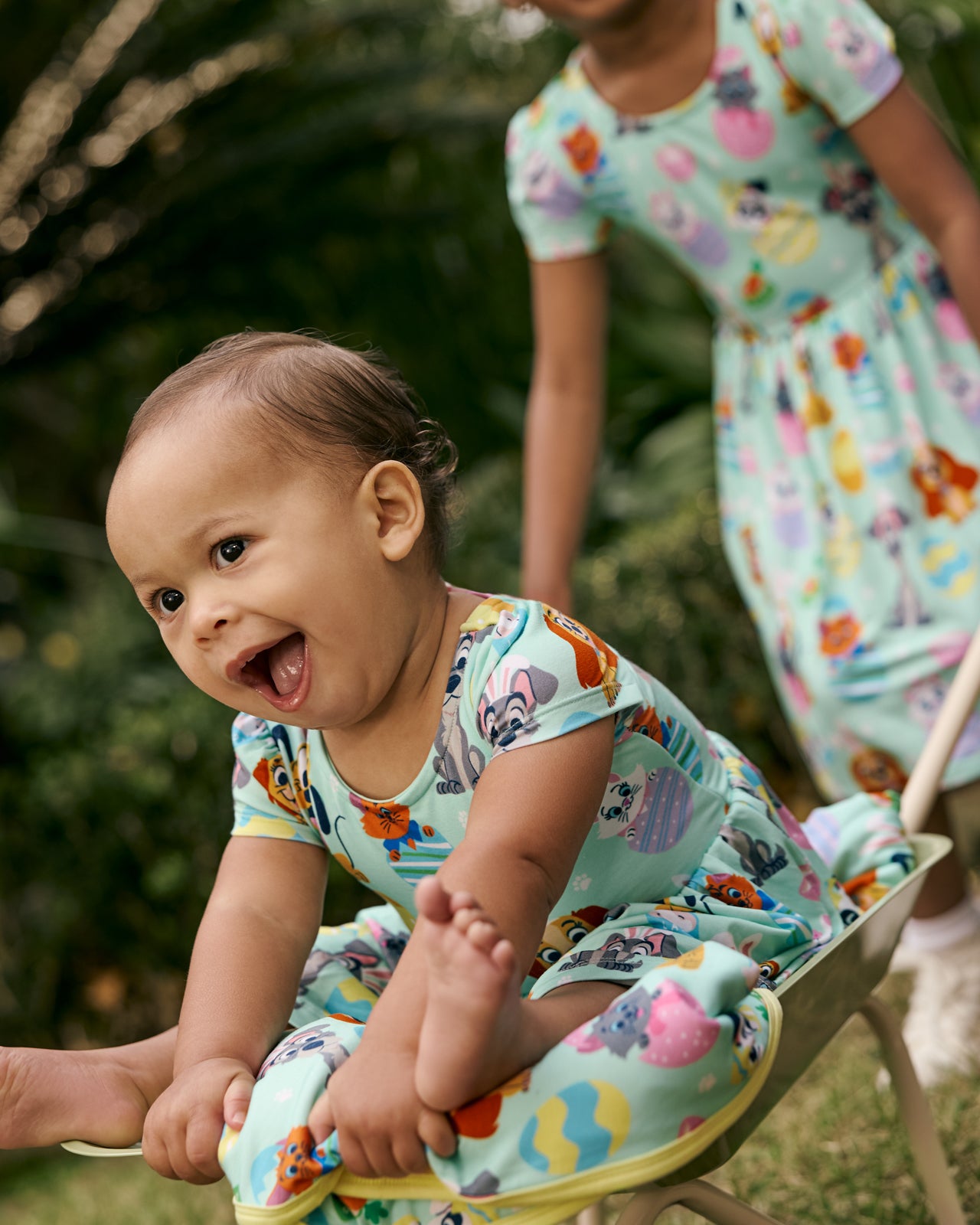 Disney Peekaboo Pets Bow Back Skater Dress with Bodysuit - Image 4