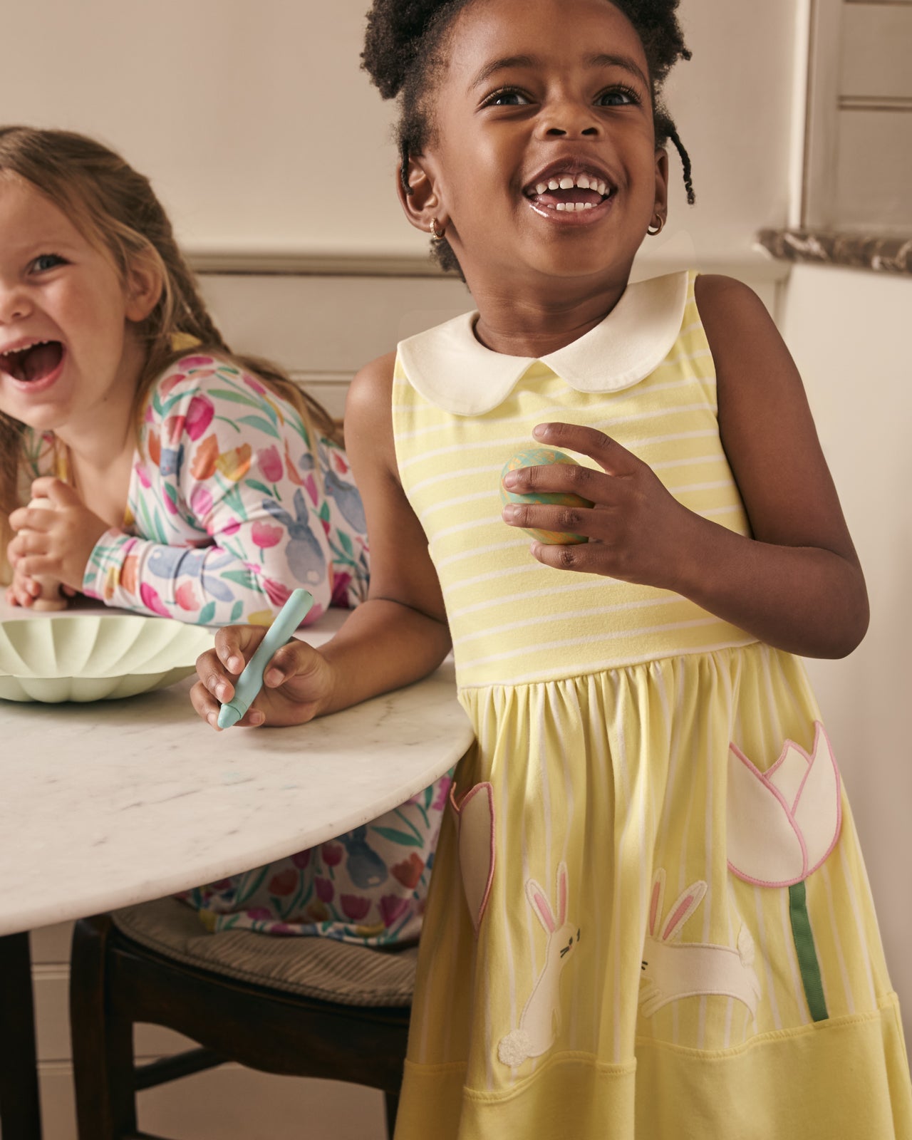 Sunny Tulip Collar Skater Dress - Image 7