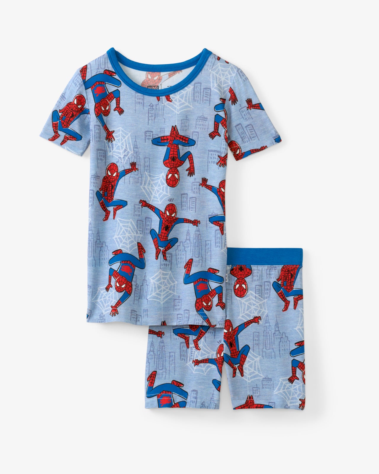 Spidey Sense Two-Piece Short Sleeve & Shorts Pajama Set - Image 6