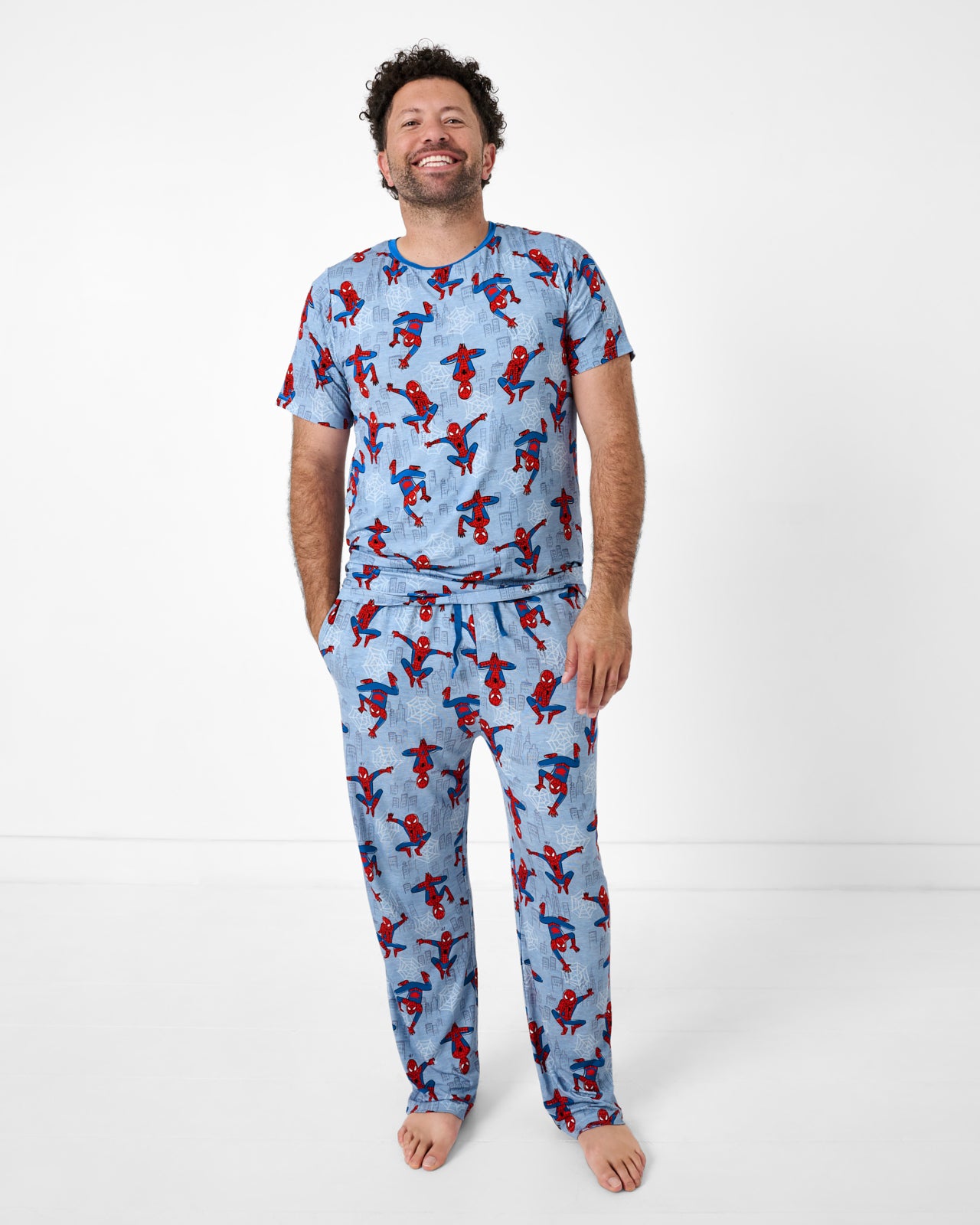 Spidey Sense Men's Short Sleeve Pajama Top - Image 3