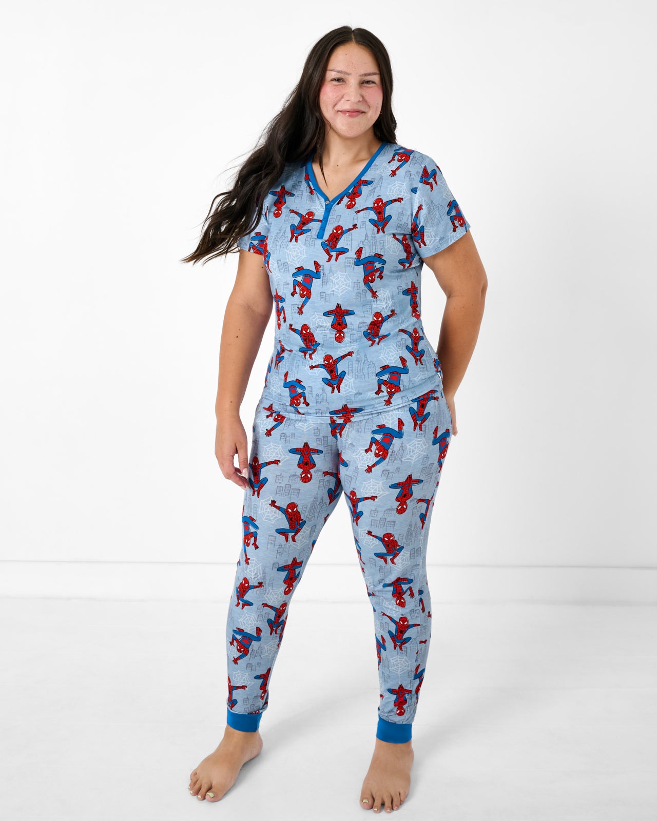 Spidey Sense Women's Short Sleeve Pajama Top - Image 3