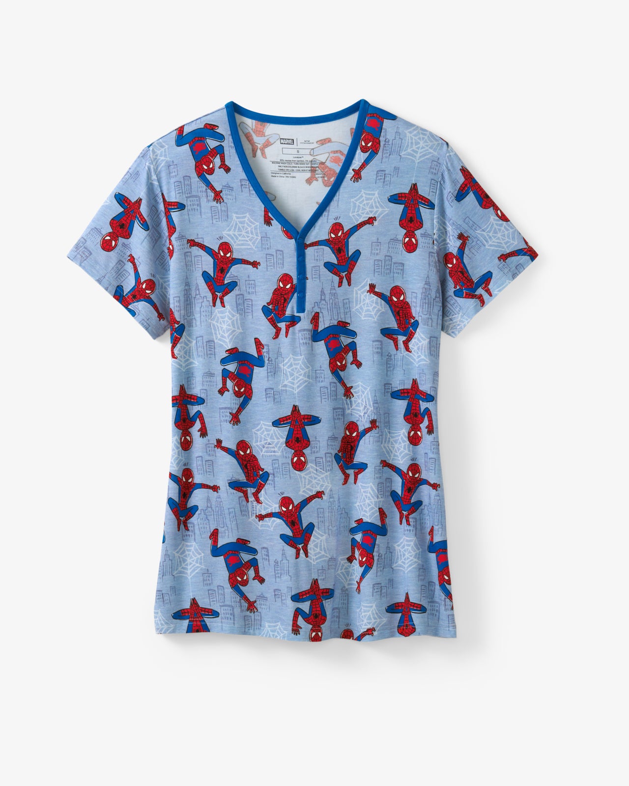 Spidey Sense Women's Short Sleeve Pajama Top - Image 6