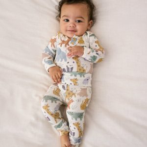 Sweet Safari Henley Bodysuit