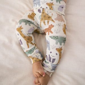 Sweet Safari Fold Over Legging