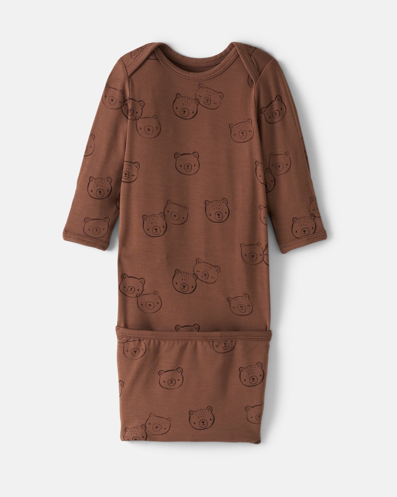 Teddy Tracks Infant Gown - Image 4