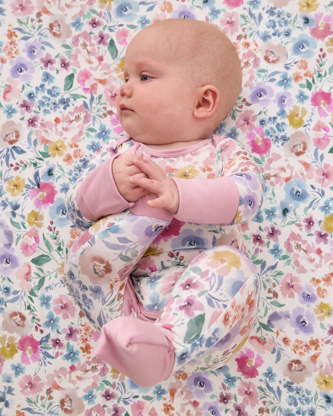 Tiny Blooms Crescent Zippy - Image 5