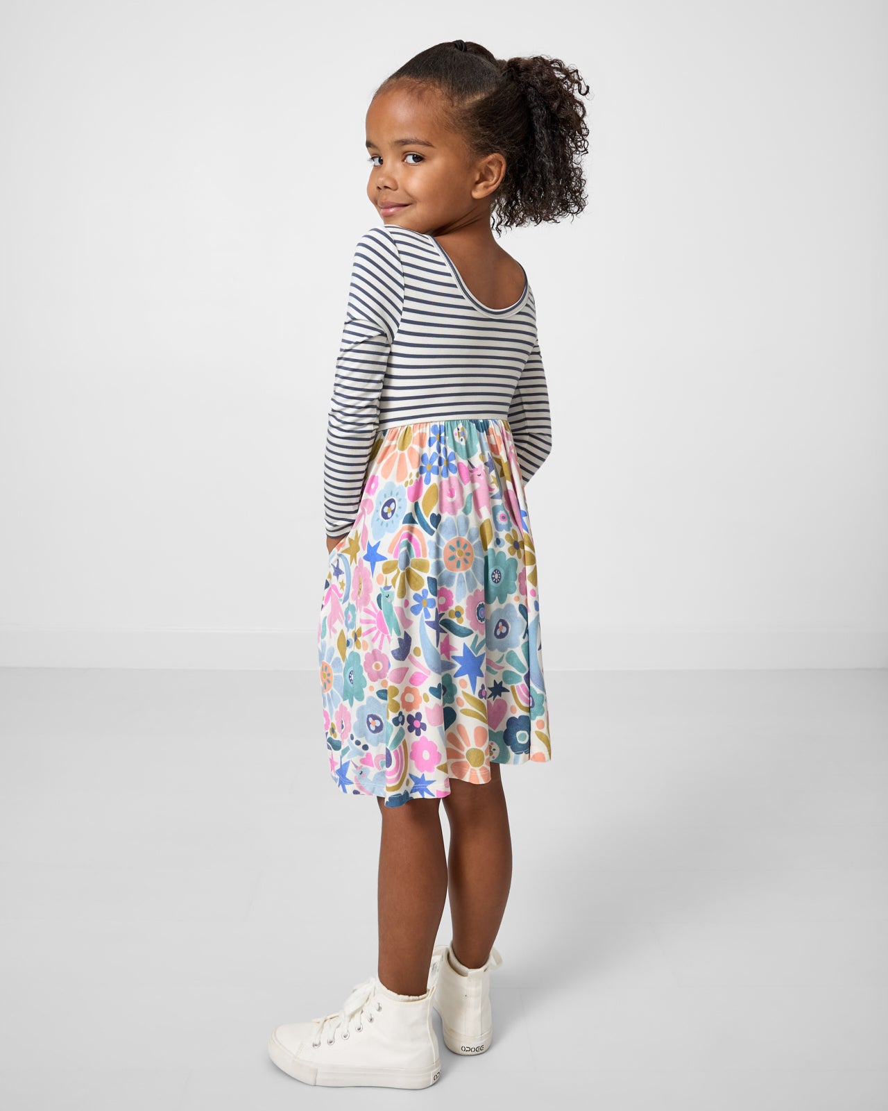 Unicorn Blossoms Twirl Dress