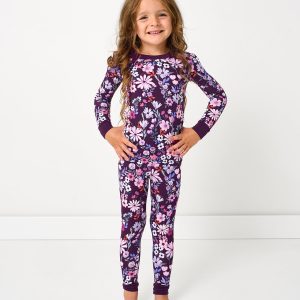 Violet Meadow Two-Piece Pajama Set