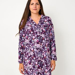 Violet Meadow Women's Long Sleeve Sleep Shirt