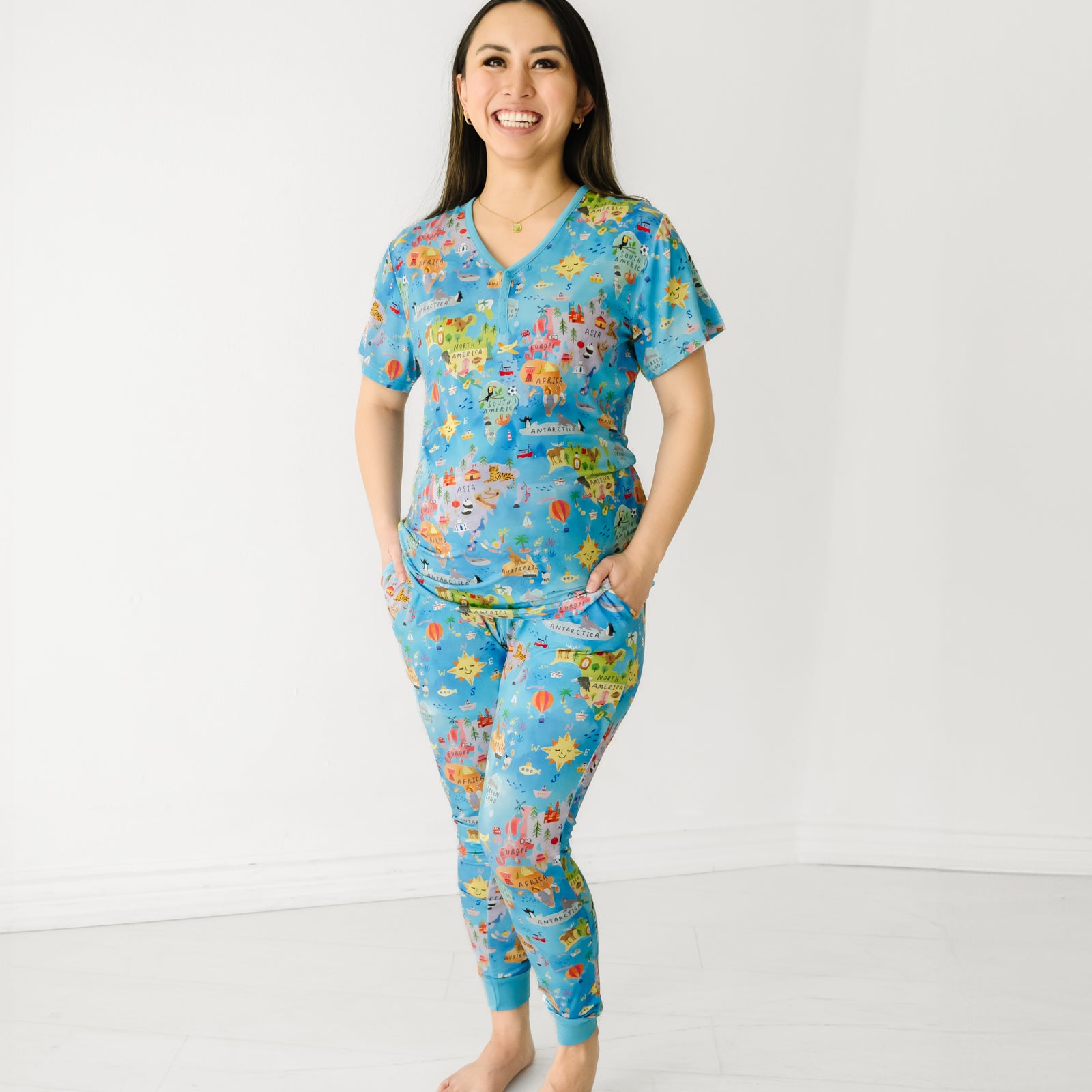 Around The World Women's Pajama Pants - Image 2