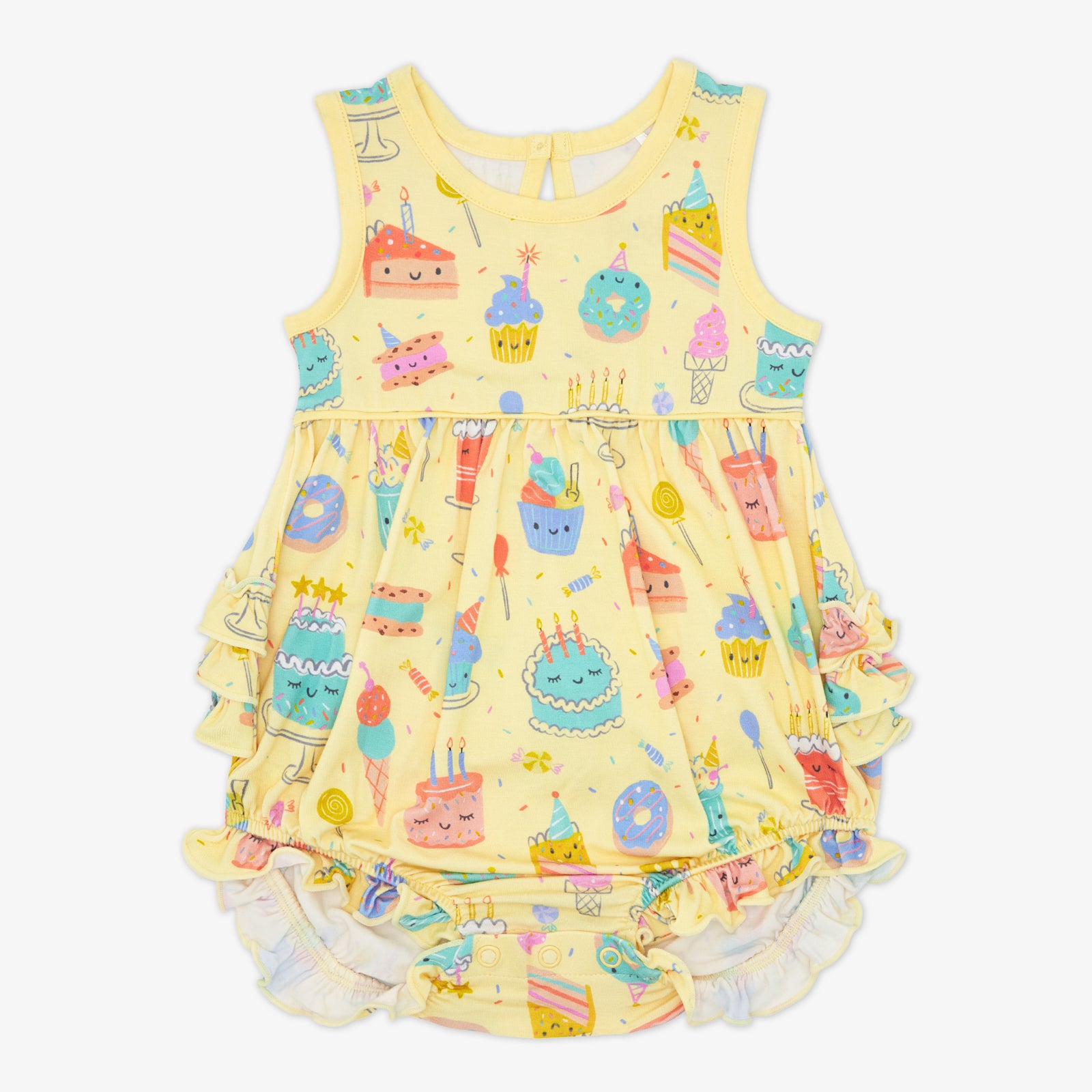 Frosted Fun Bubble Romper - Image 3