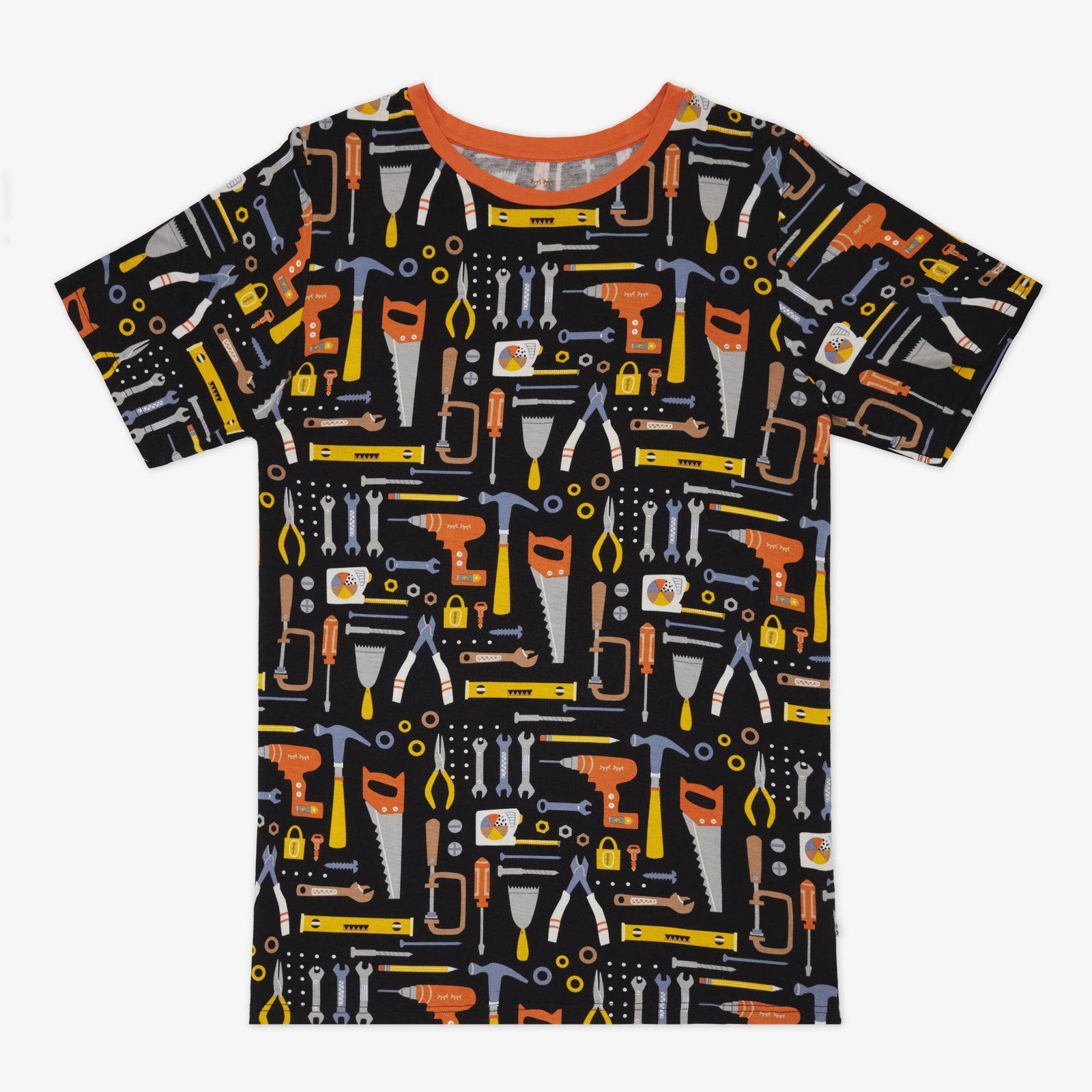 Little Builders Men's Short Sleeve Pajama Top - Image 3