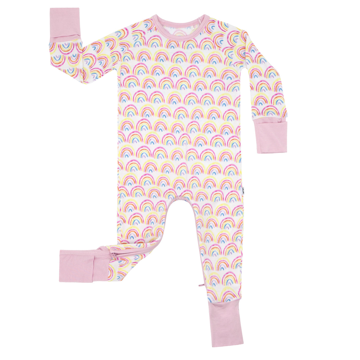 Pastel Rainbows Crescent Zippy - Image 6