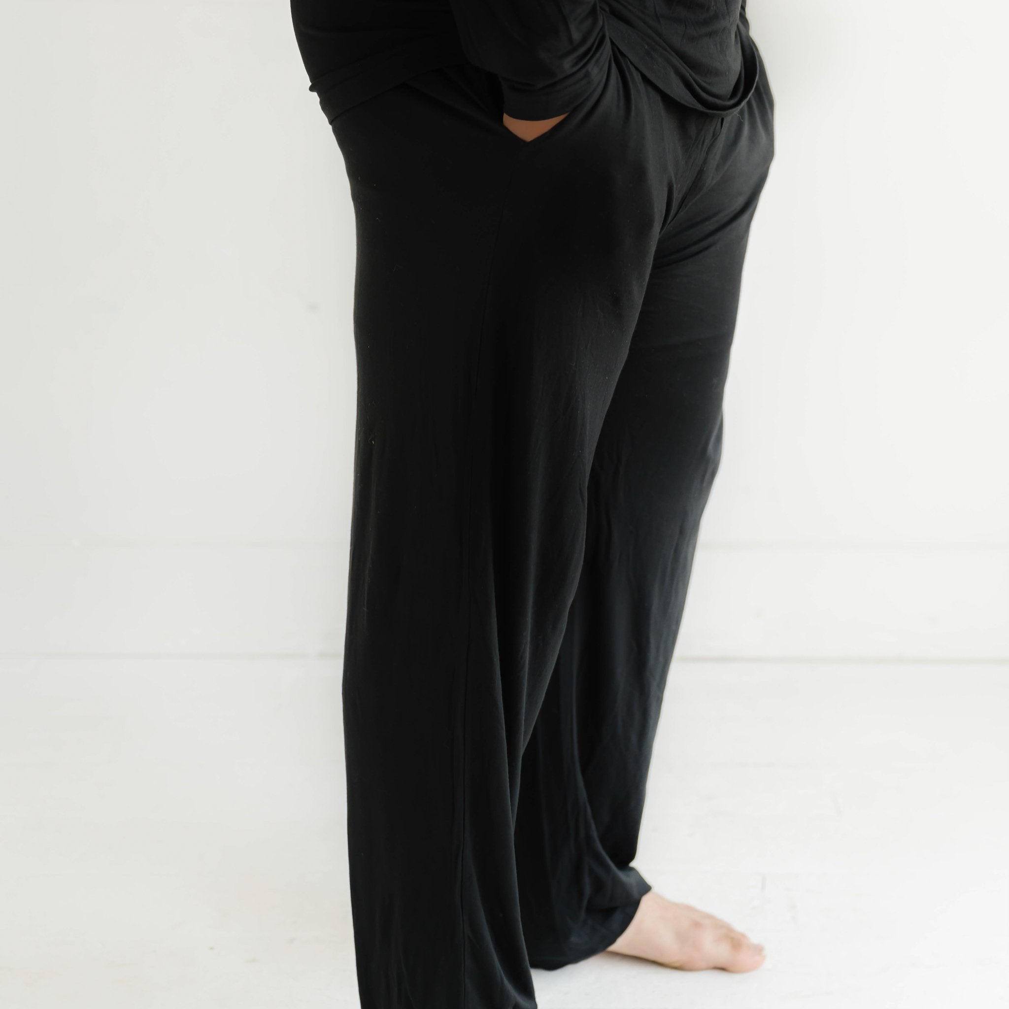 Black Men's Pajama Pants - Image 3