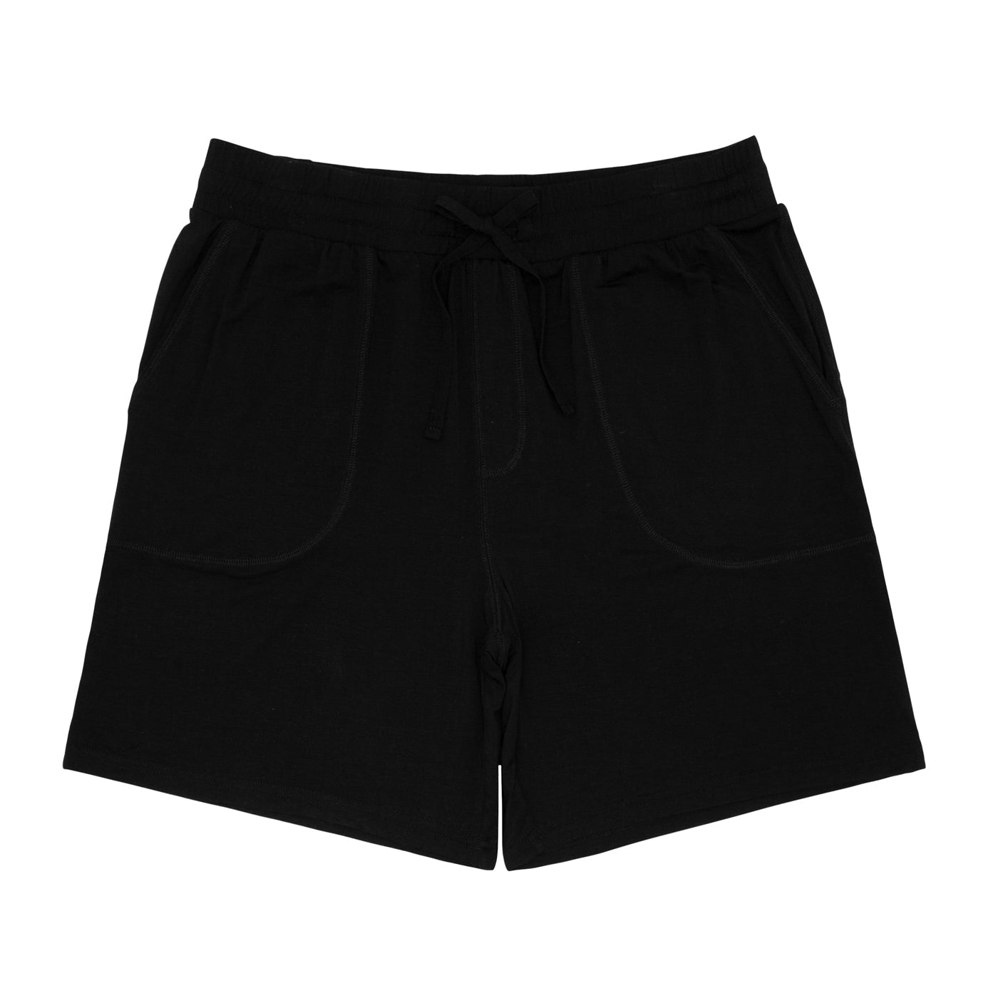 Black Men's Pajama Shorts - Image 4