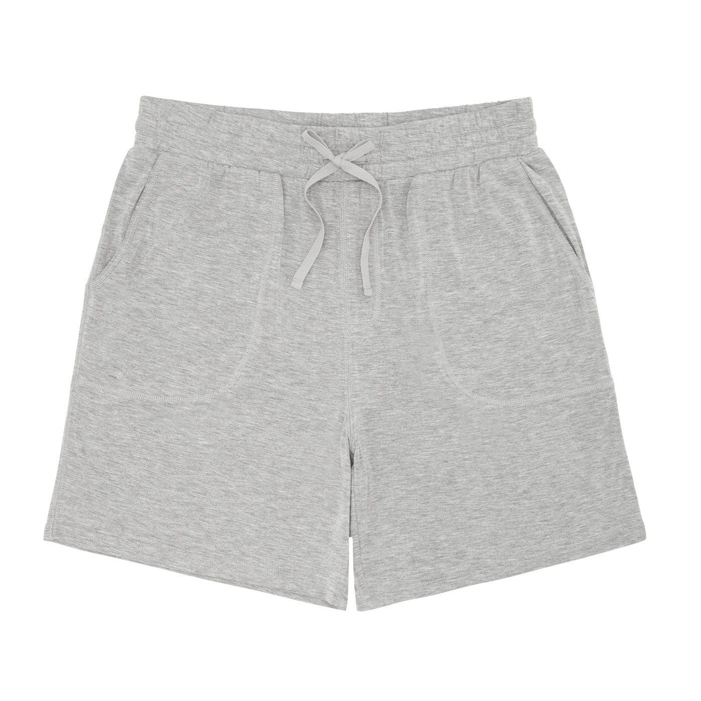Heather Gray Men's Pajama Shorts - Image 4