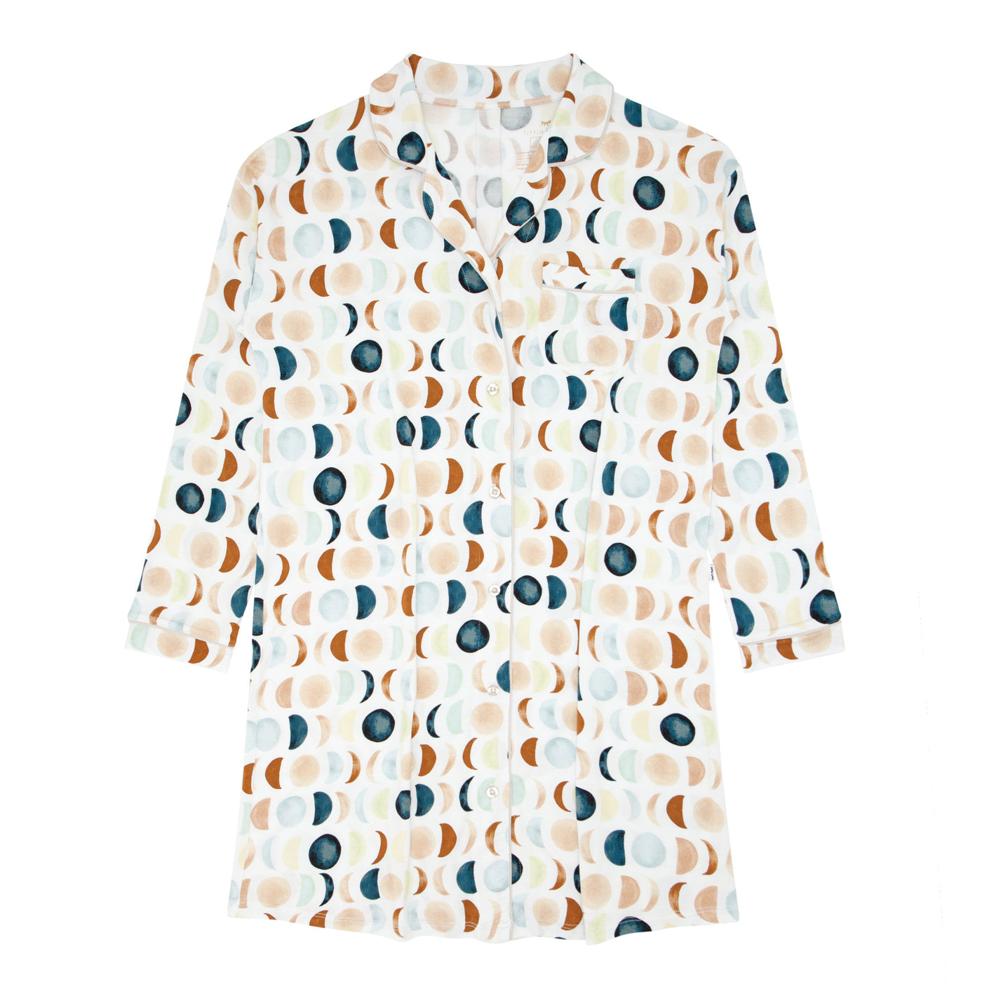 Luna Neutral Women's Long Sleeve Sleep Shirt - Image 5