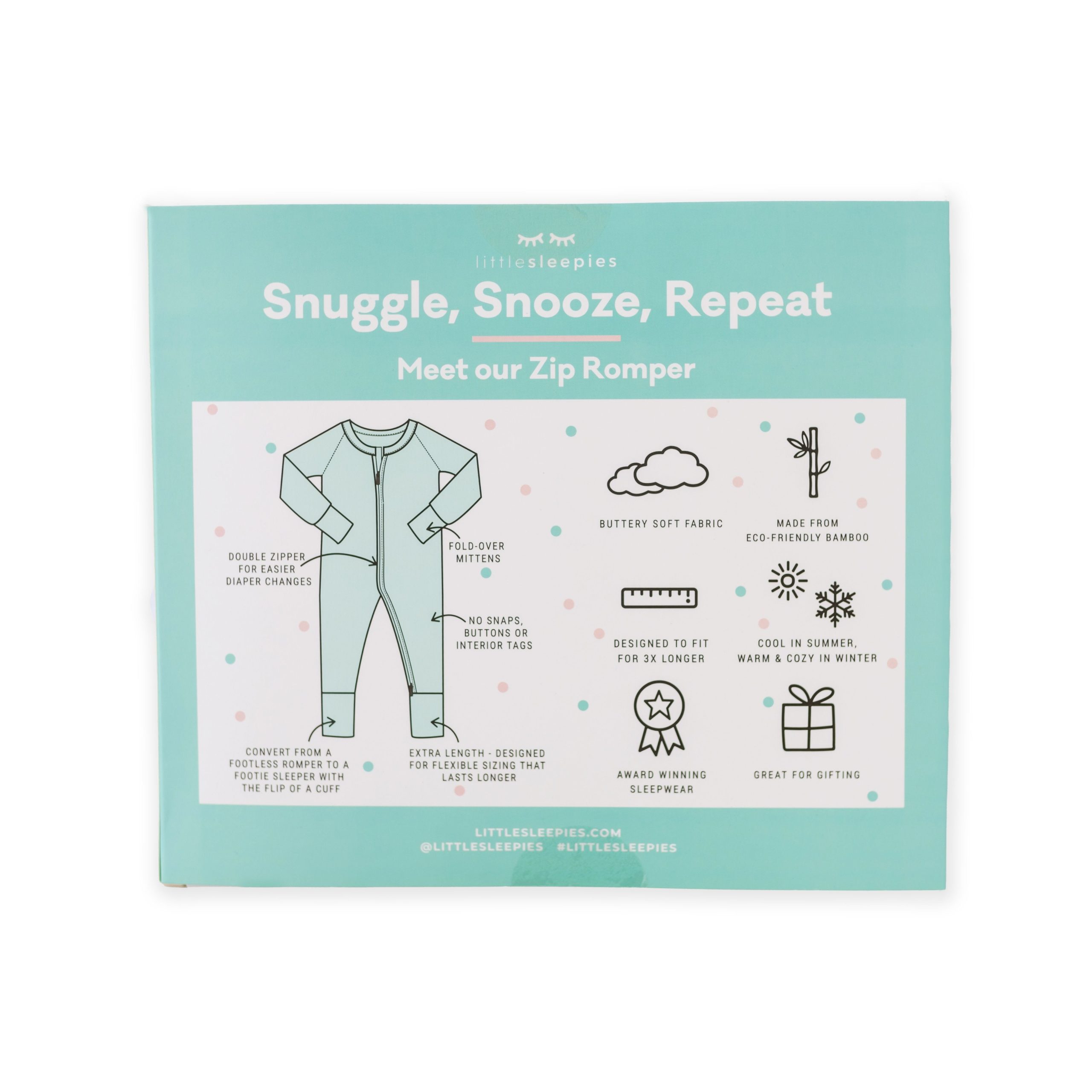 Blue Rainbows. Sky Blue & Sunshine Zippy Grow With Me Three Pack Gift Box - Image 5