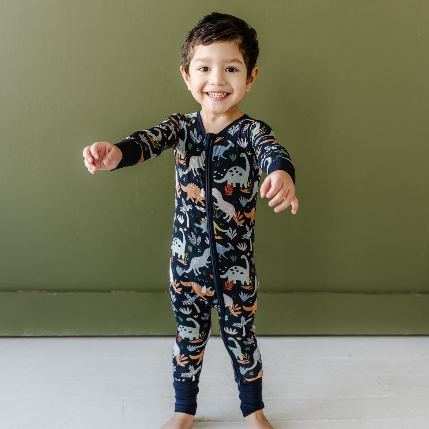 Navy Jurassic Jungle Zippy - Image 3